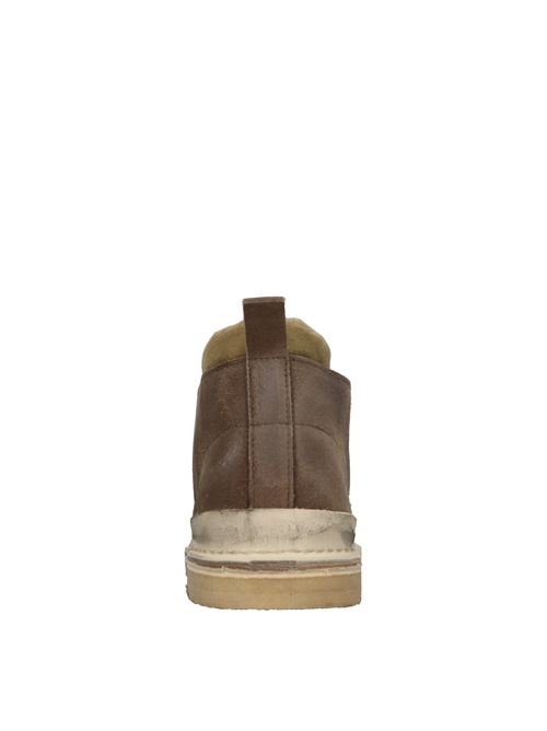 Polacchine in camoscio e tessuto HIDNANDER | DESKEIGHT HC2MF700 700MARRONE